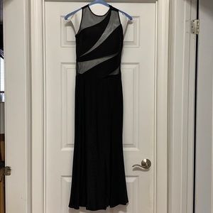 iNtrigue by Blush black formal long dress Size 4